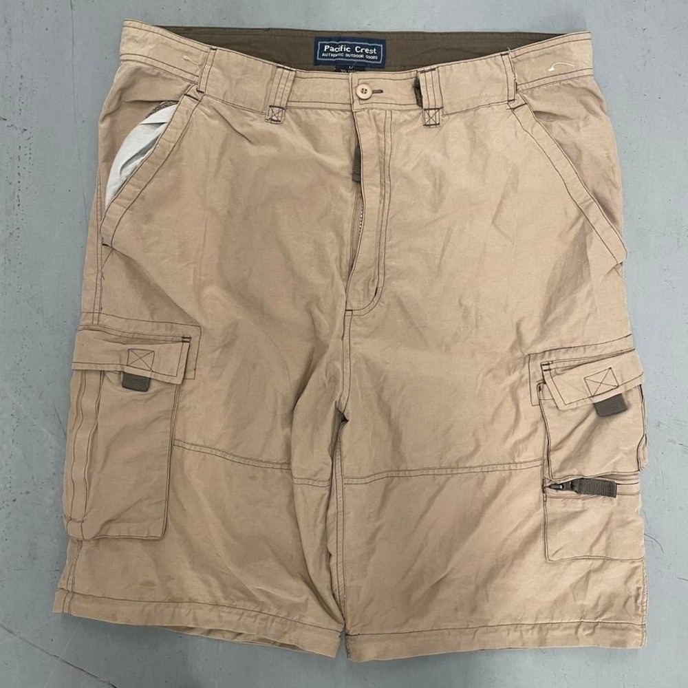 Pacific Crest khaki cargo shorts